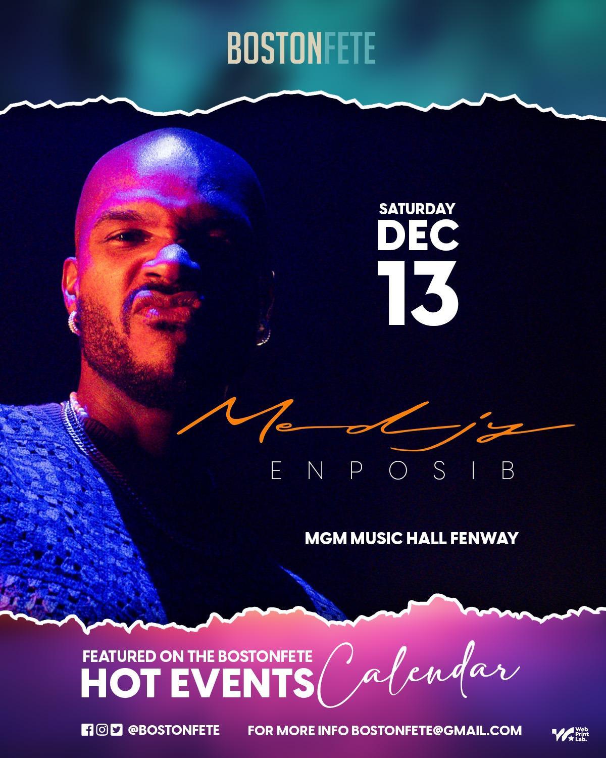 Medjy 12/13 @ MGM Music Hall 📍