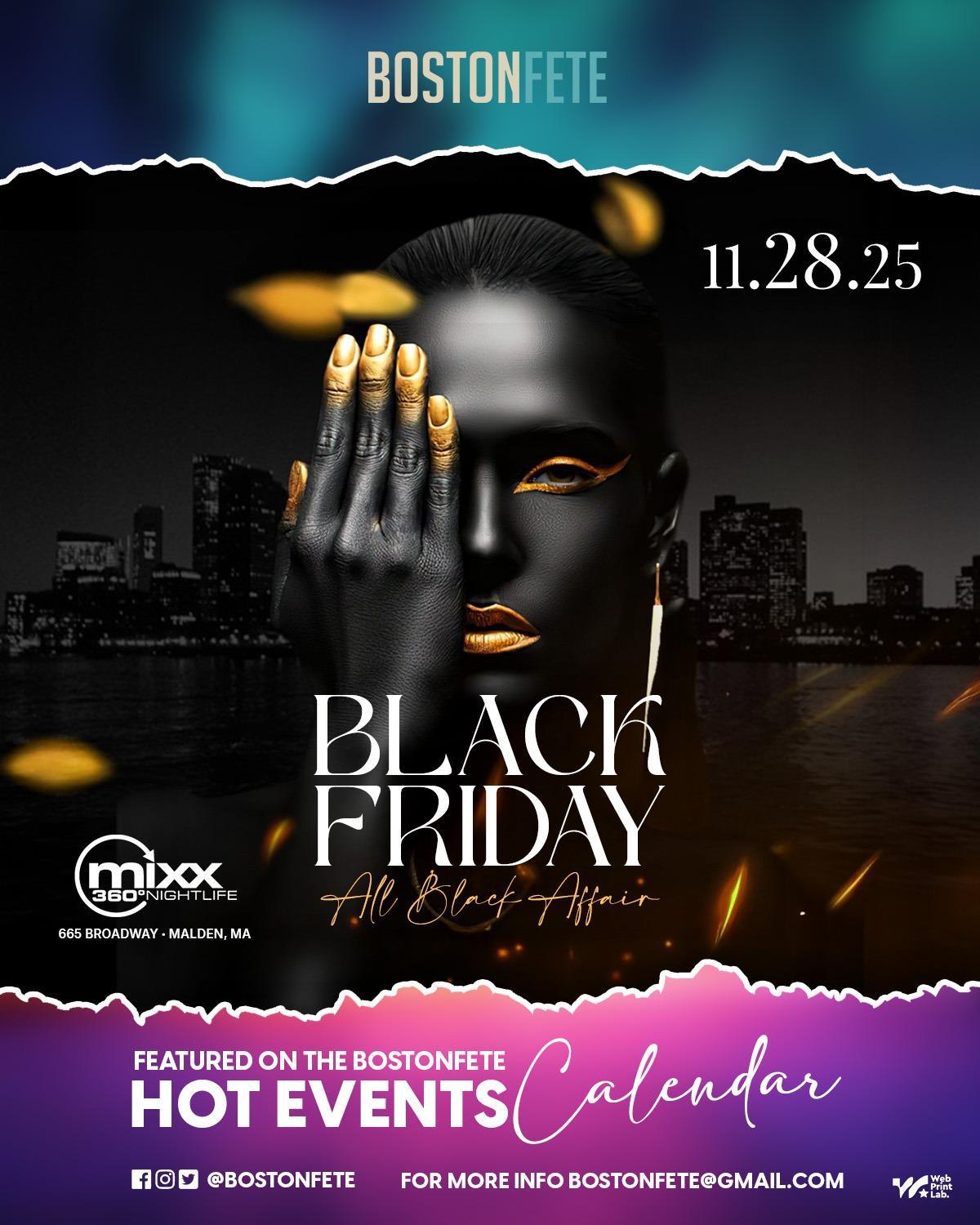 “BLACK FRIDAY” | ALL BLACK AFFAIR